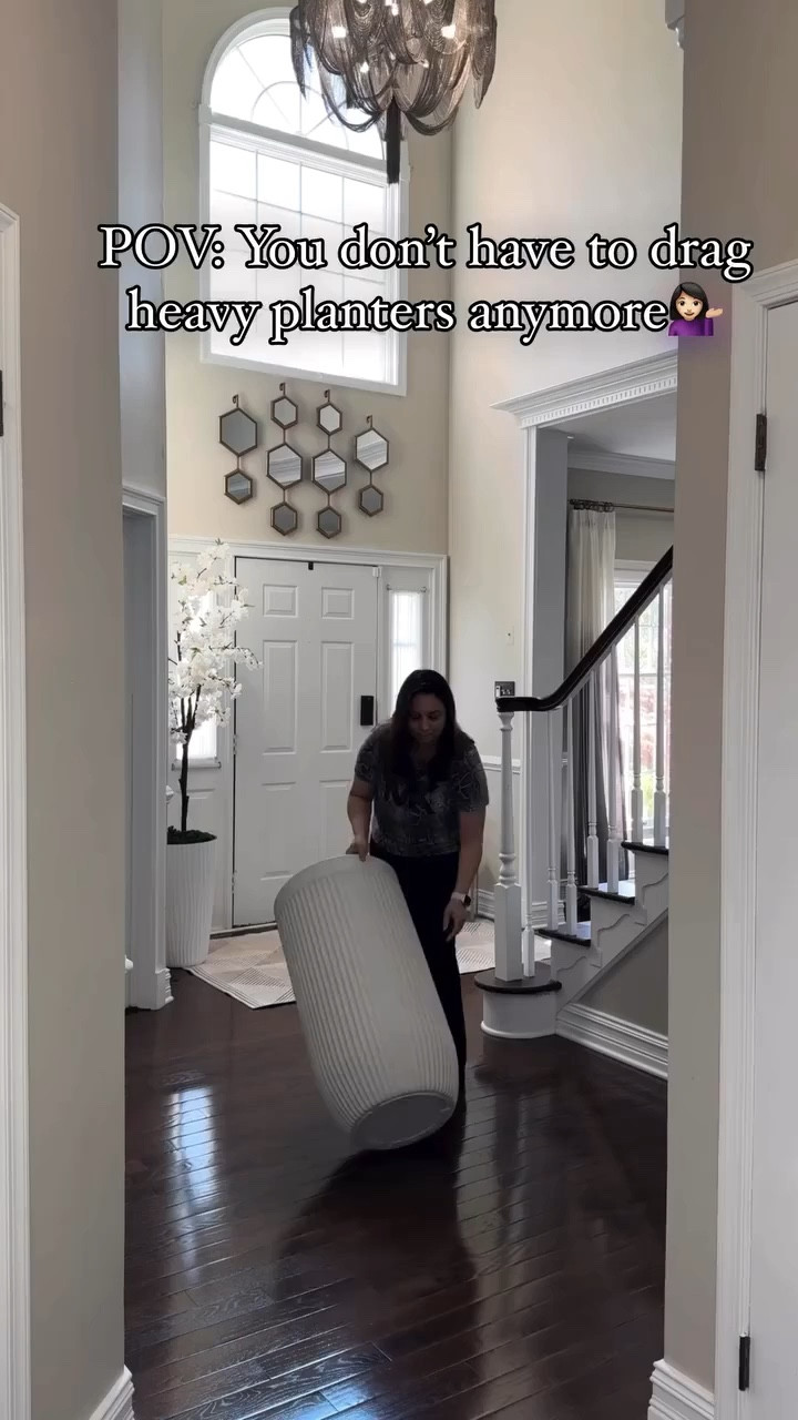 POV: You don’t have to drag heavy planters anymore... and your back says thank you!😊 and NO they don’t scratch my floors 🙌🏼

These mini gliders are a total game changer - they rotate 360 degrees and can be used on indoor or outdoor planters!
Also my olive tree is finally back in stock , my designer look for less planter is available in small and medium size. 
@amazon @Wayfair 



#liketkit #LTKSaleAlert #LTKHome
@shop.ltk
https://liketk.it/60skU