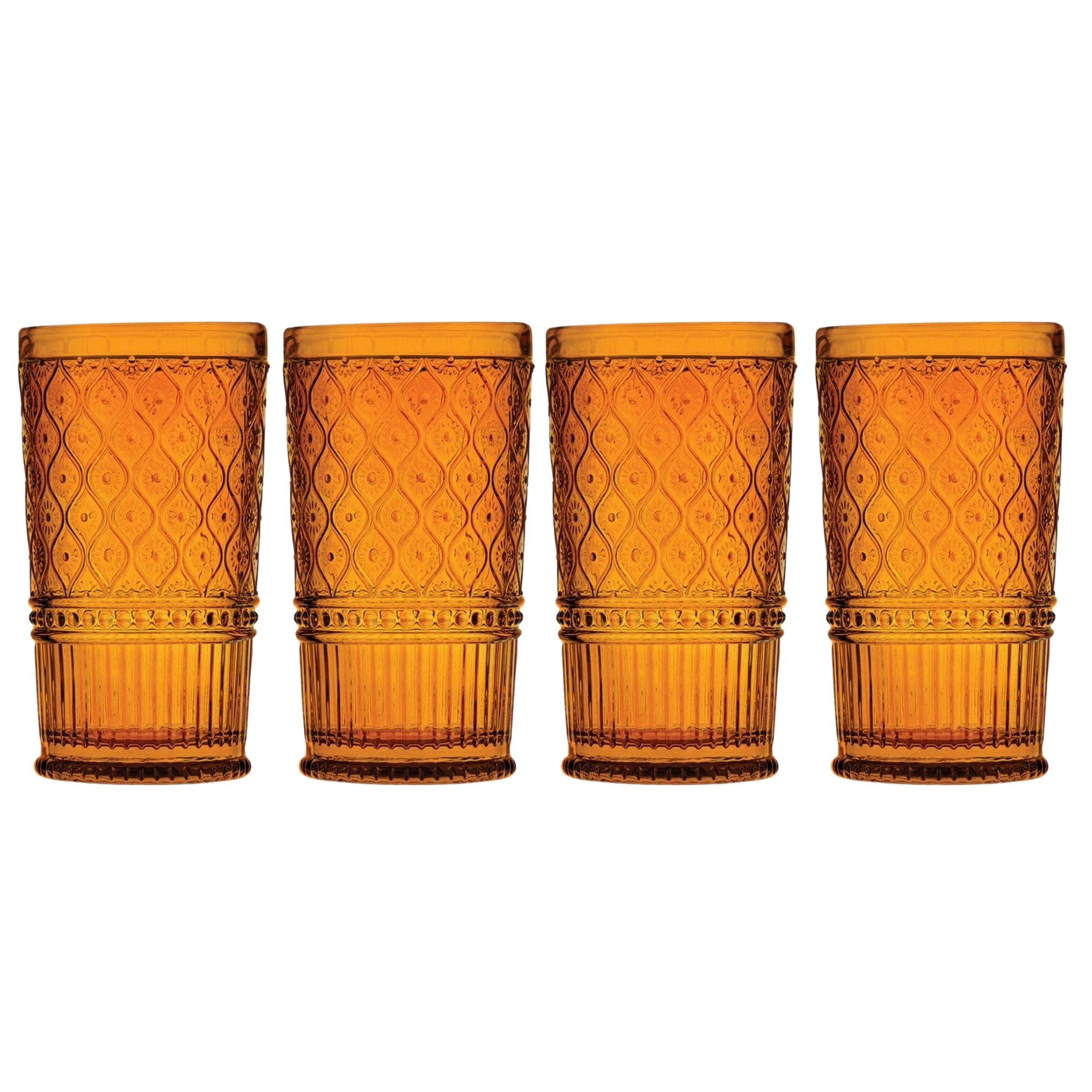 Godinger Silver Art Co Claro Highball Glasses, 17 oz. & Reviews | Wayfair | Wayfair North America