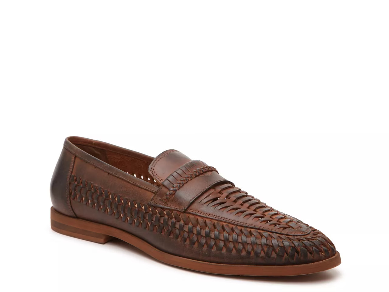 Rustic Asphalt Pointy End Penny Loafer | DSW