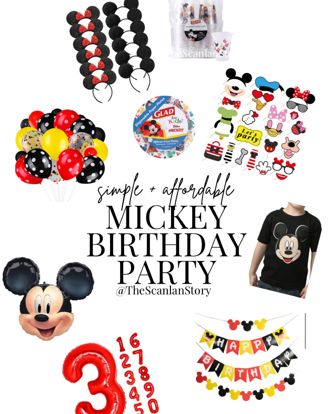 Let 2025 be the year you stop getting your kids birthday party inspo from over-the-top parties you see on social media and instead go back to the basics. 🥰🥳 We had a very Mickey birthday party here for my 3 year old and he had a BLAST! Super affordable + easy to put together! #mickeyparty #disney #3rdbirthday #disneycreator 

#LTKParties #LTKFindsUnder50