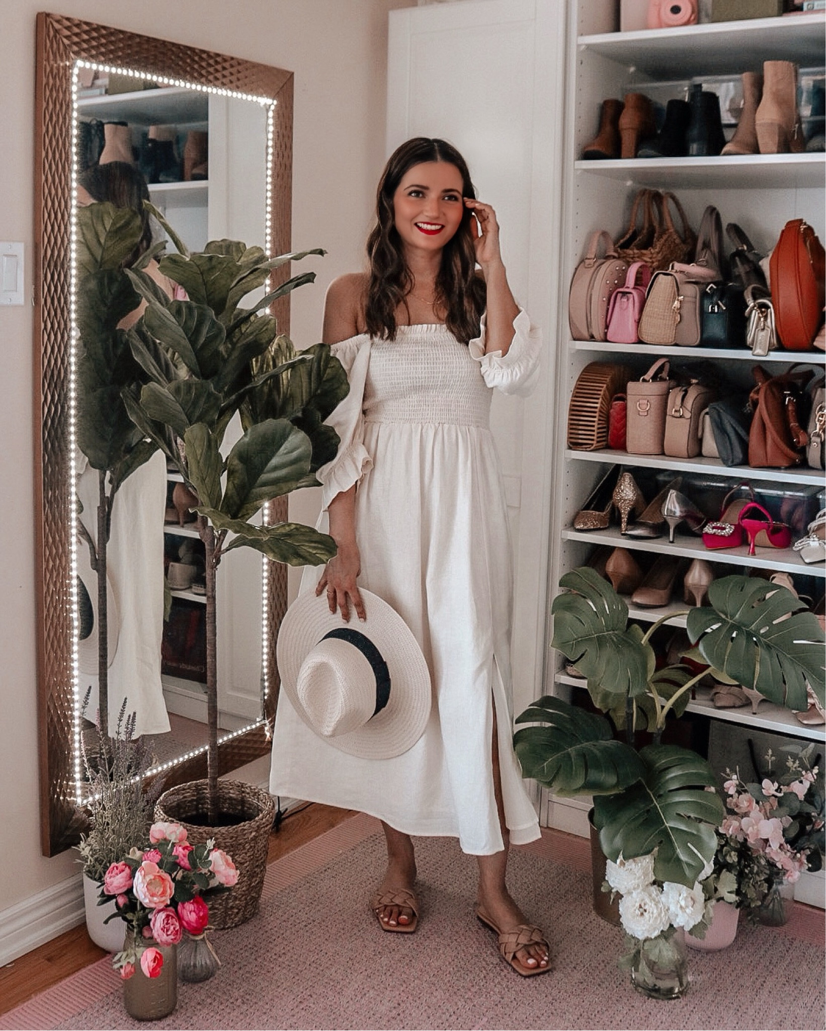 Gap linen puff sleeve smocked midi dress 

@Gap #GapCanada #sponsored

#LTKunder100 #LTKFind #LTKstyletip