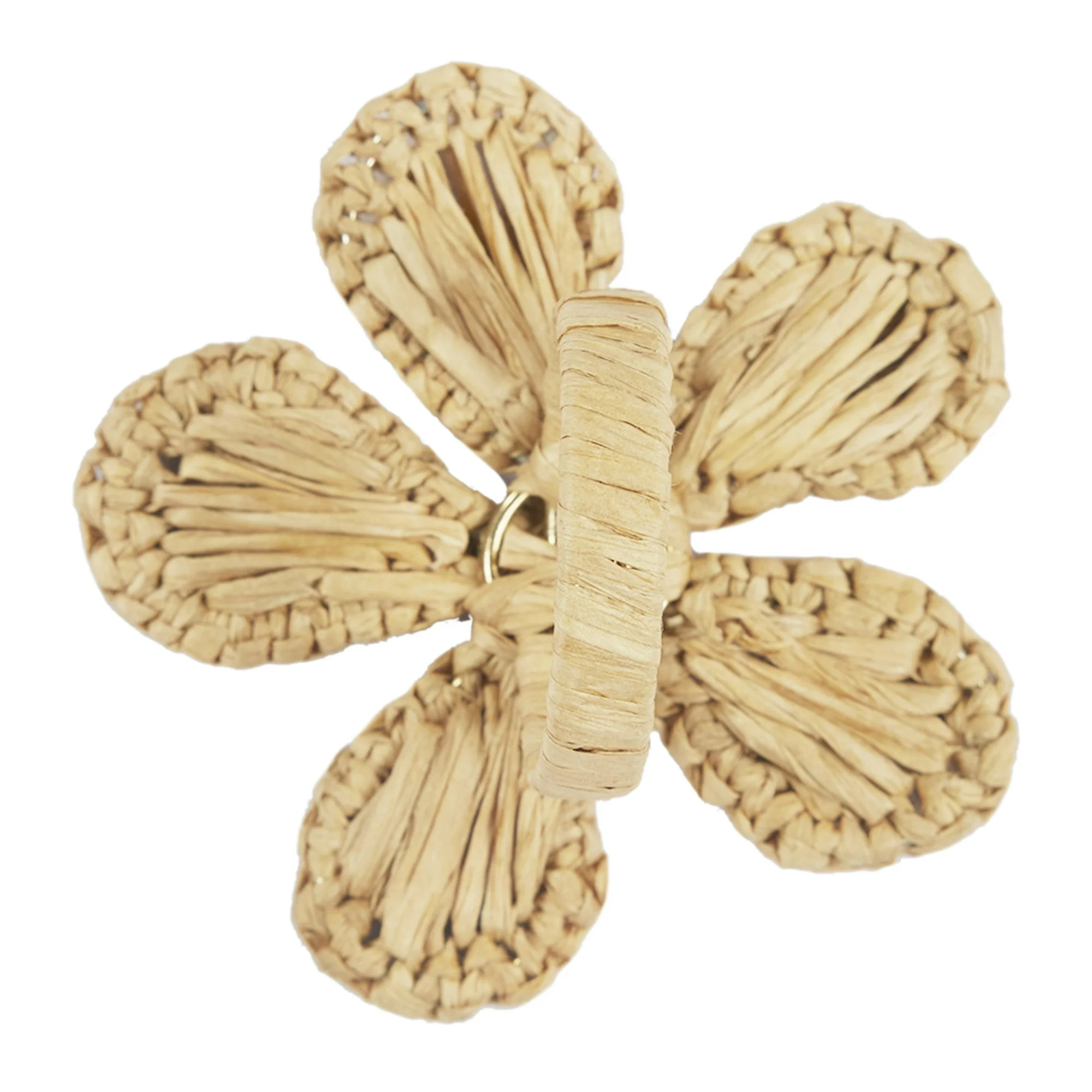 The Pioneer Woman Seagrass Flower Napkin Rings, 3" x 3", Set of 4 | Walmart (US)