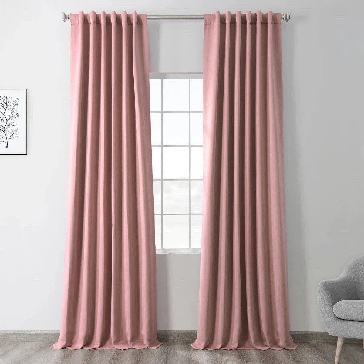 These blush room darkening curtains from Wayfair add the prettiest soft touch to a bedroom or living room. The full length panels, elegant drape, and light filtering design make them perfect for large windows while still keeping the space cozy and private. Such an easy way to refresh a room.

#LTKSaleAlert #LTKHome