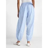 Scoop Women’s and Women's Plus Eyelet Harem Cotton Pants, Sizes XS-4X | Walmart (US)