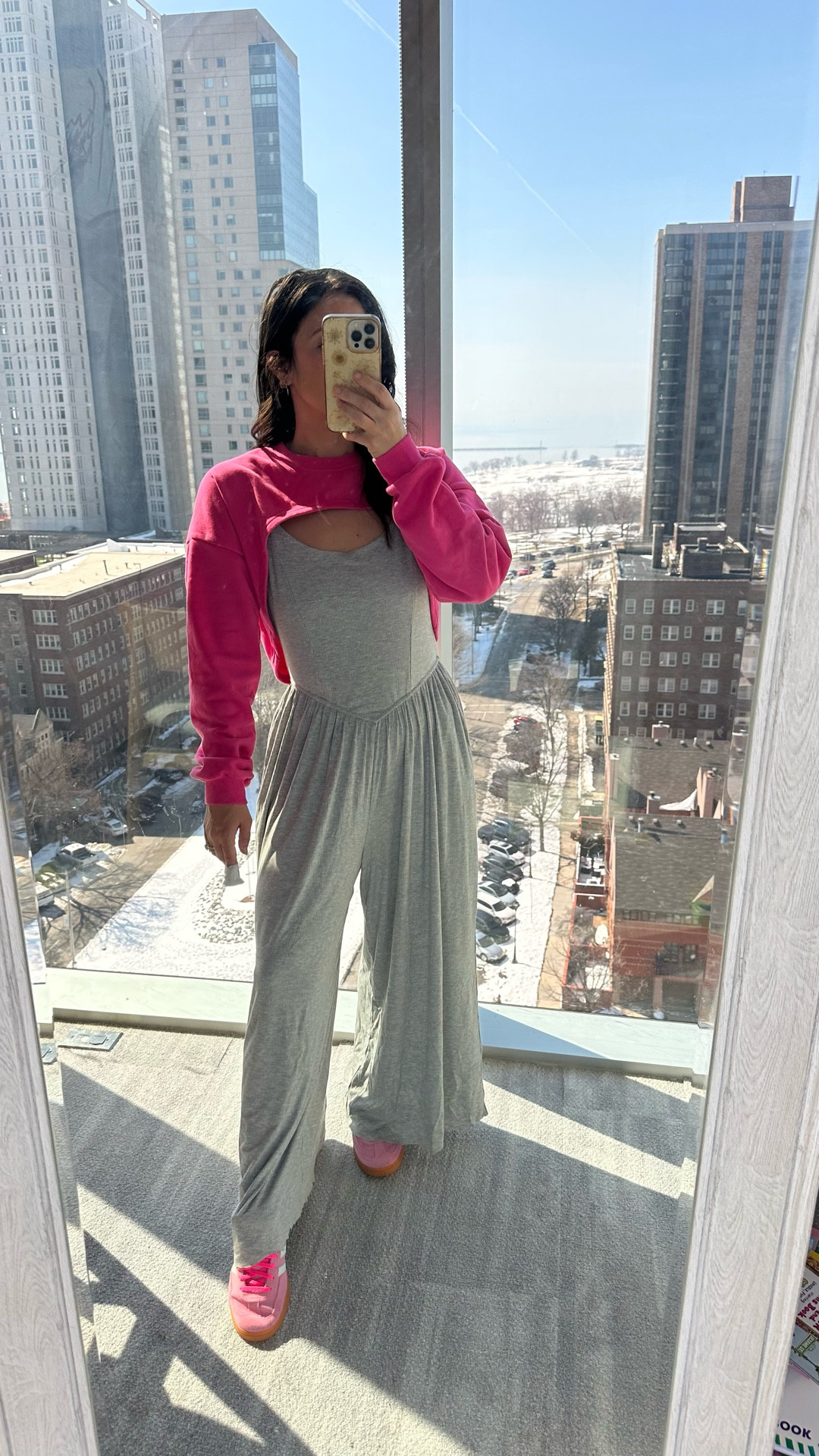 Mom uniform for spring > romper + cropped cardigan - mid 30s fashion - mid 30s style - spring outfit ideas - spring fashion for millennials 

#LTKPetite #LTKootd #LTKgrwm