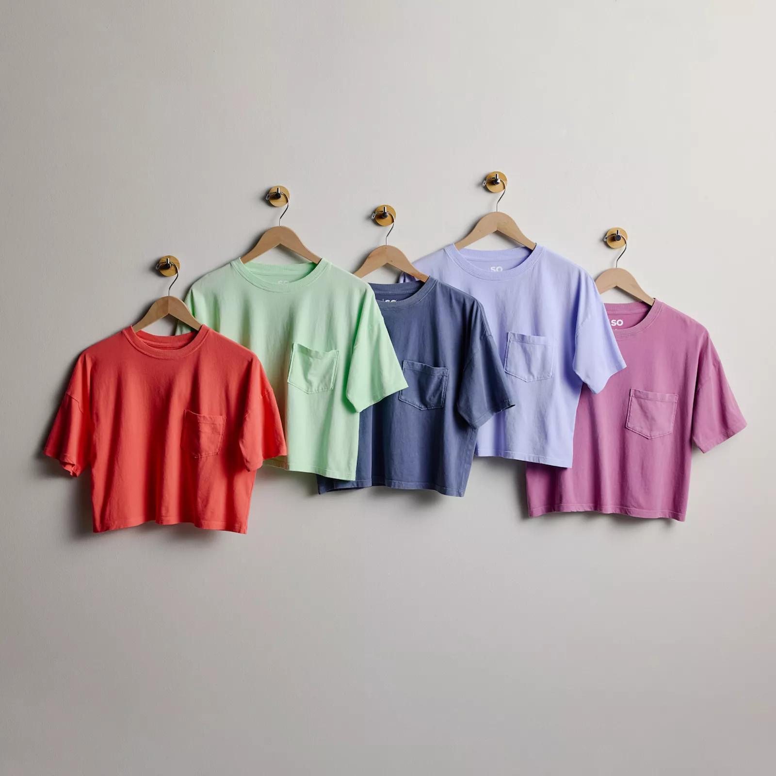 Juniors' SO Boxy Crop Pocket Tee | Kohl's