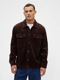 Relaxed Corduroy Overshirt | Gap Factory
