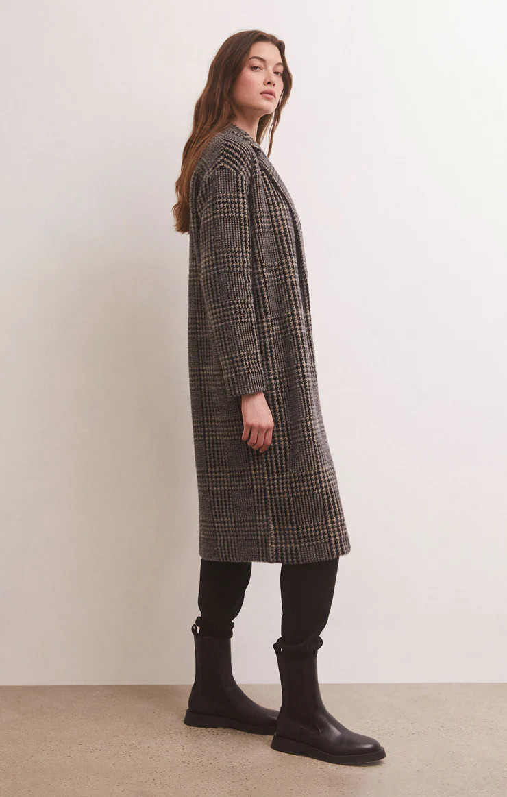 Mason Houndstooth Knit Coat | Z Supply