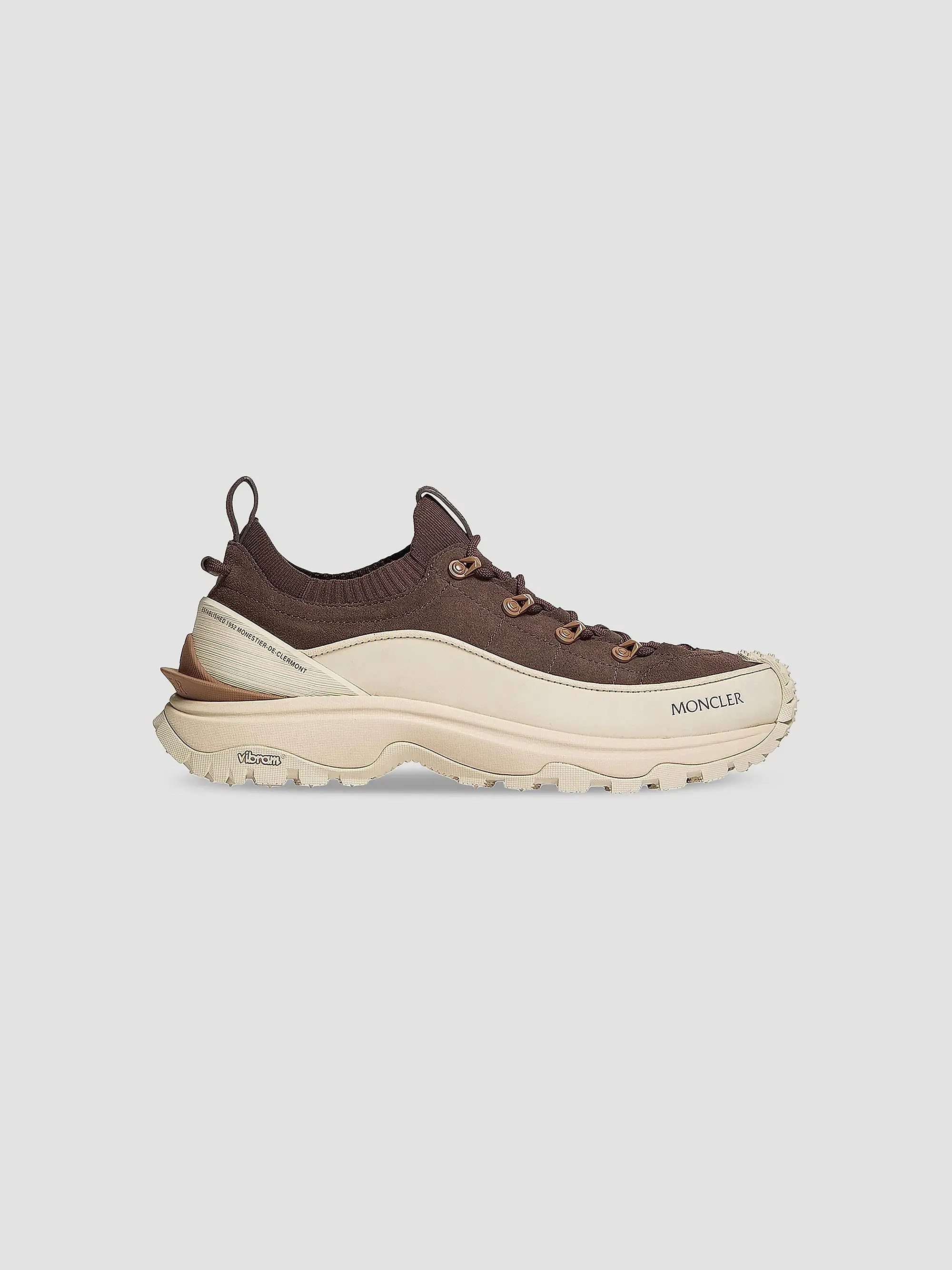 Moncler Trailgrip Lite3 Sneakers in Nubuck & Suede | Saks Fifth Avenue | Saks Fifth Avenue
