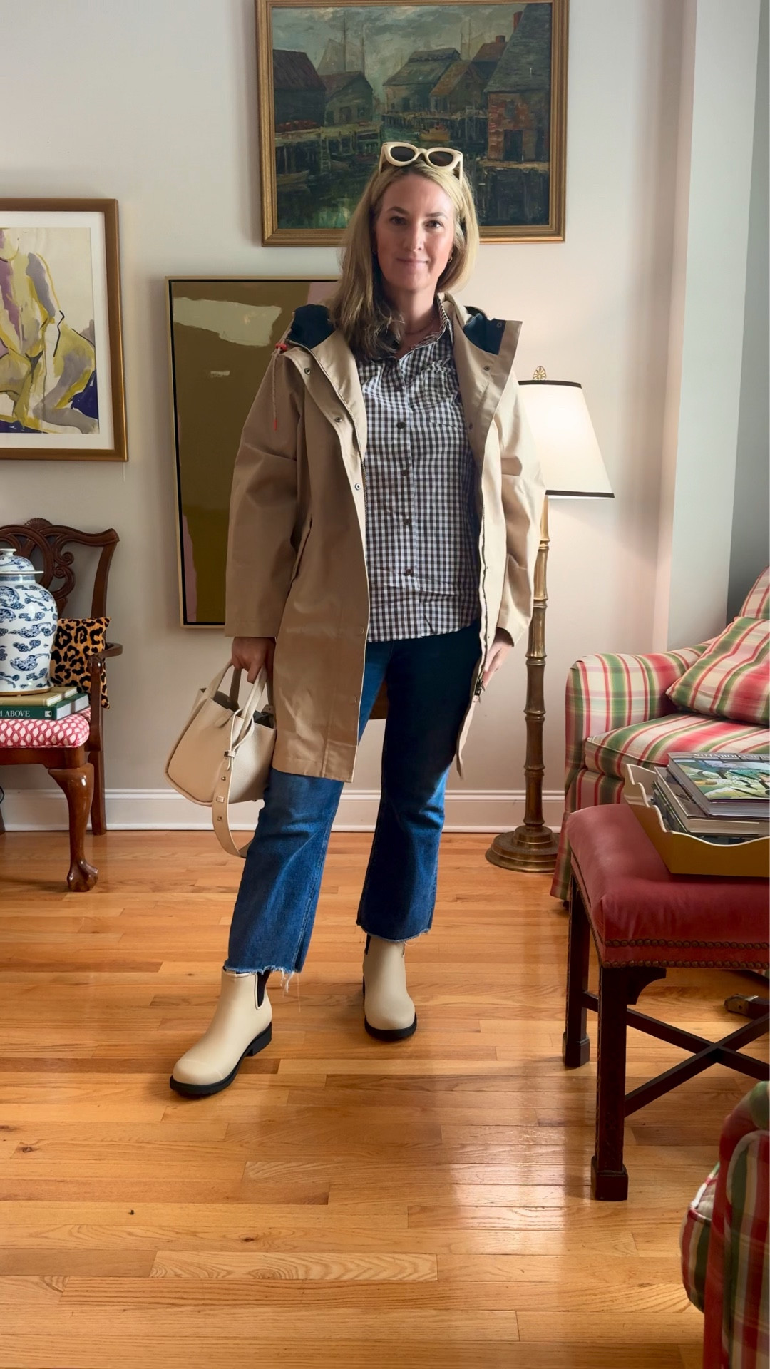 don’t forget to buy yourself a good raincoat for fall 

#LTKOver40