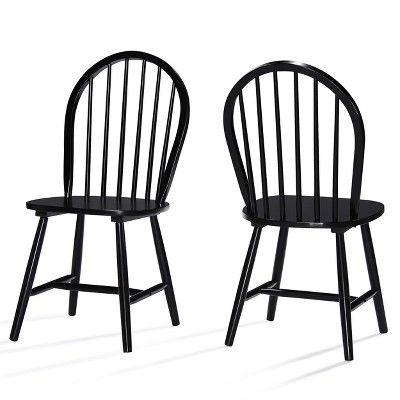 Set of 2 Declan Farmhouse High Back Dining Chair - Christopher Knight Home | Target