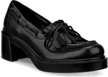 ECCO Metropole Seoul 45 Kiltie Moc Toe Loafer (Women) | Nordstrom | Nordstrom