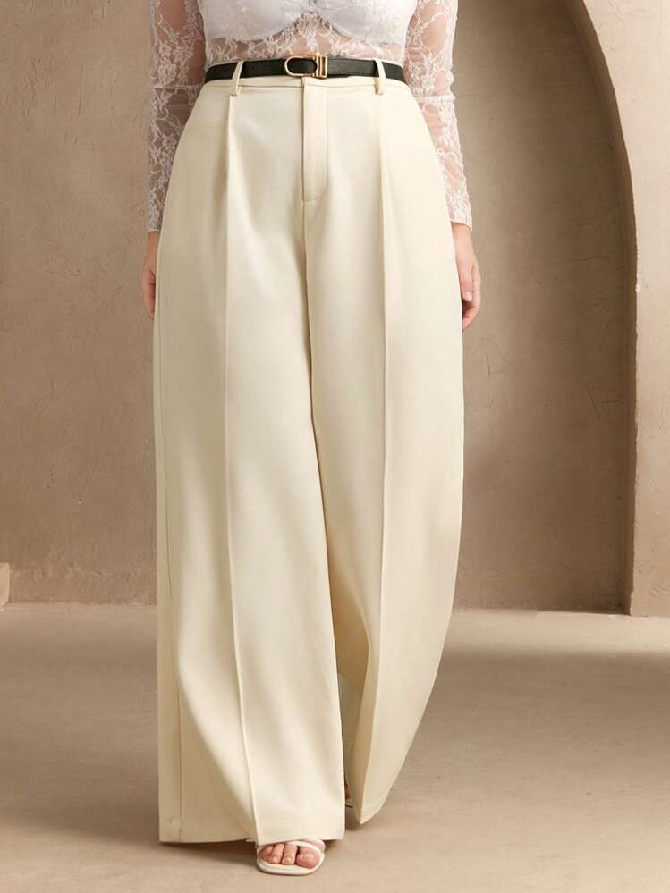 29.99€
Anewsta Modest Fashion Business Casual Straight-Leg Plus Size Women's Suit Pants, New Year's Women's, Spring & Summer Women's Women Wide Leg Pants Graduation,Back To School,Teacher For Women
4.81
(500+)
Color: Beige


Size
EU
Size Guide
44 (0XL)
46 (1XL)
48 (2XL)
50 (3XL)
The size label on the item is '2XL' same as EU '48' you selected.
Length:108.2 cmInseam:73 cmWaist Size:100.5 cmHip Size:142 cmThigh:90.8 cm
Not your size? Tell me your size 
 | SHEIN