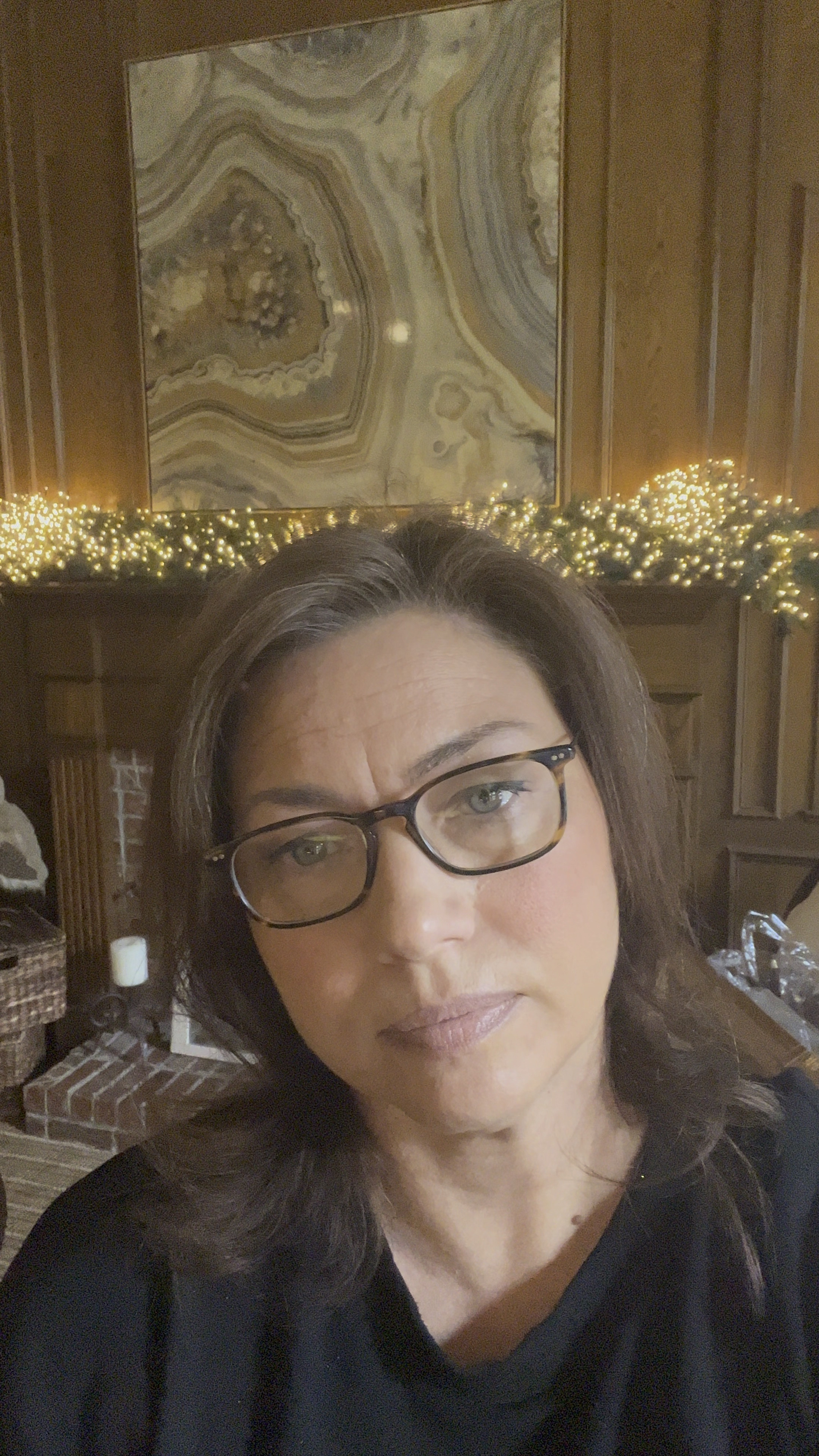 That’s my new mantel lighting set up - two 40’ cluster lights.  Once I place all of my decor on the mantel, I’ll run the second half of the lights back through.  

#LTKhome #LTKHoliday 

#LTKSeasonal