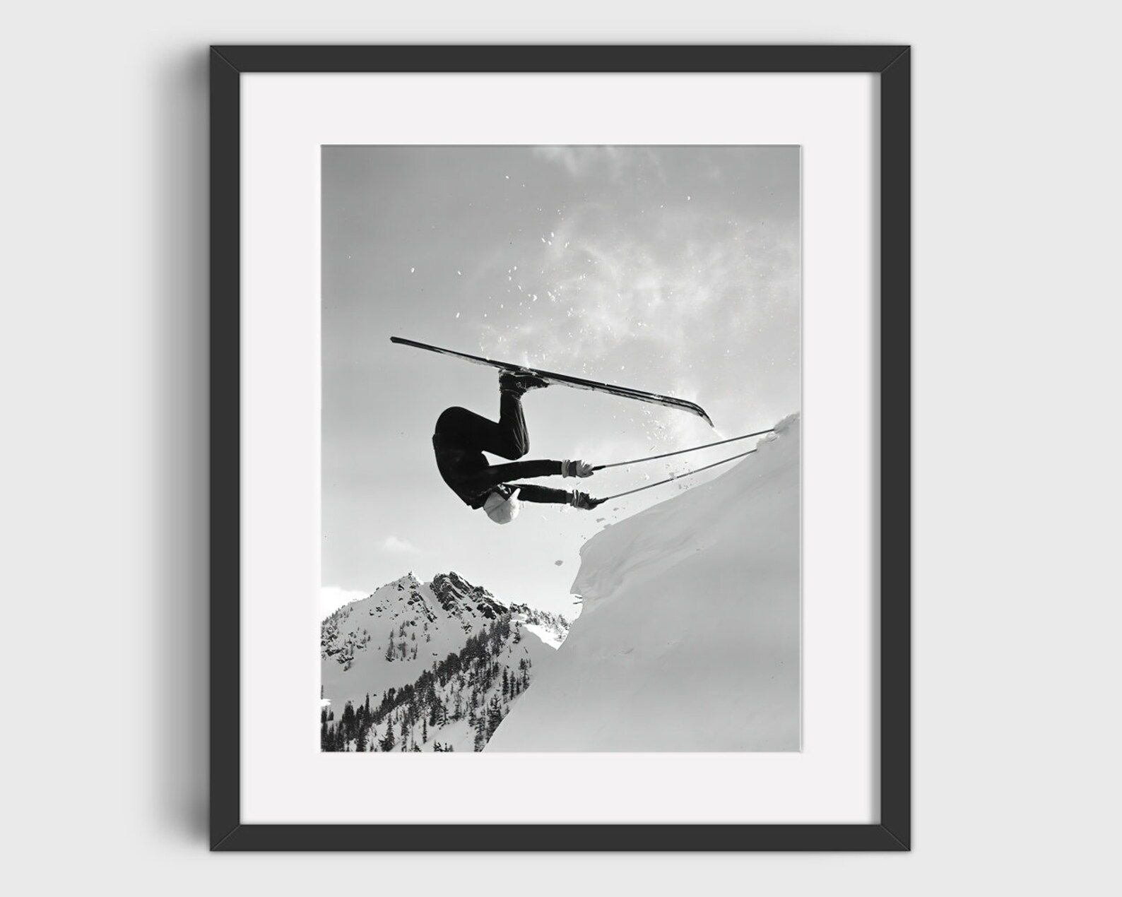 VINTAGE SKI PHOTO Print Vintage Ski Art, Ski Home Decor, Antique Ski, Ski Lodge Wall Decor, Ski P... | Etsy (US)