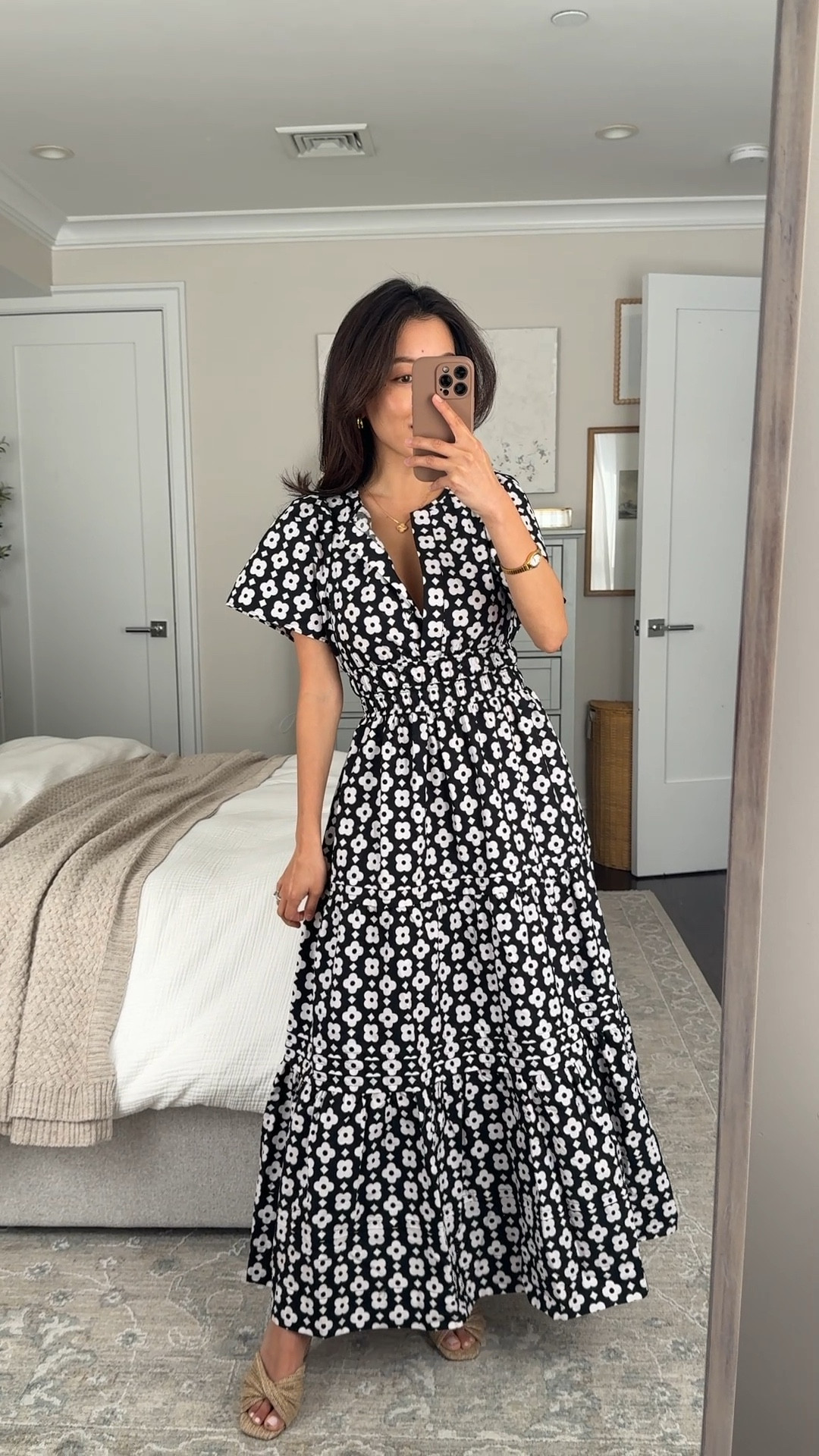 This dress comes in several different styles and colors!

• Anthropologie Somerset maxi dress xxs petite - TTS, lightweight cotton and has pockets, I am able to wear flats with petite sizing. This comes in lots of different prints and fabrics each season

• Silent D Katia wedges size 5-5.5

Petite friendly maxi dress, spring dresses, easy mom outfit

#LTKootd #LTKmomlife #LTKPetite