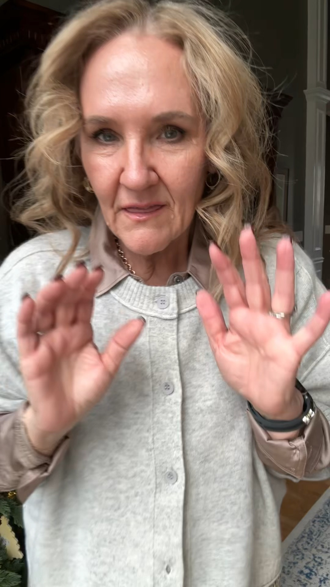 Cashmere cardigan size medium 
Satin blouse you need to size up
Wanderer pants size 28 (gotta size down)
Rave cowboy boots size up 1/2 

Anthropologie neutral cashmere leopard pants 

#LTKSeasonal #LTKWatchNow #LTKOver40