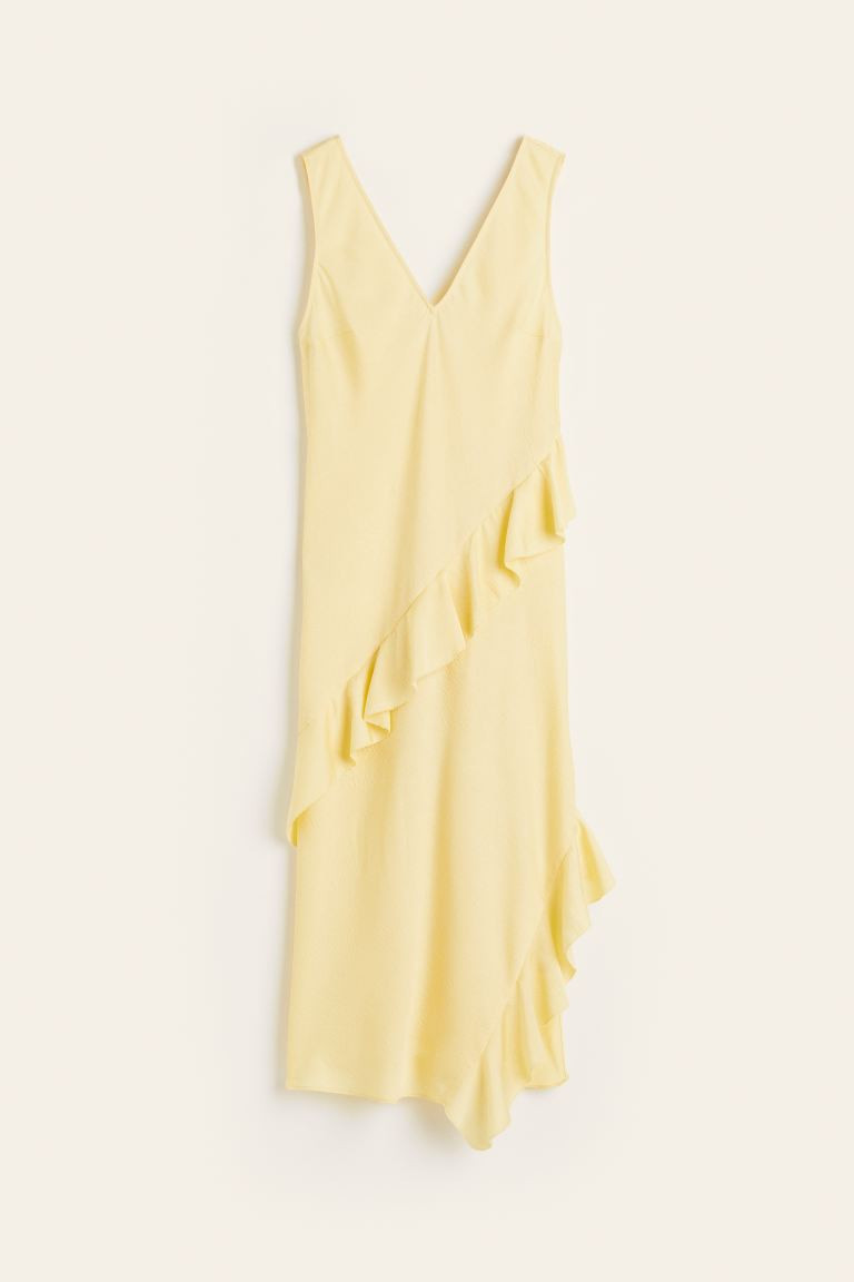 Flounce-trimmed Dress | H&M (US + CA)