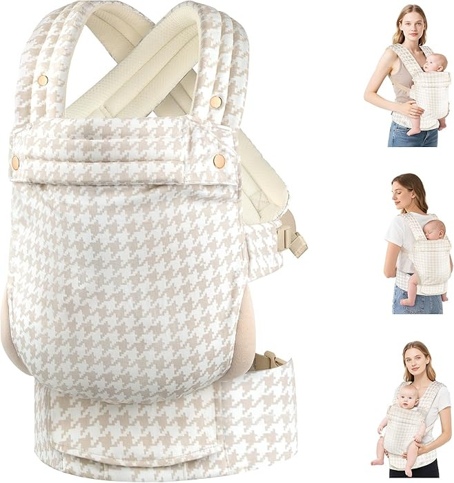 Baby Carrier Newborn to Toddler- Ergonomic,Cozy and Lightweight Infant Carrier for 7-40lbs,3 Carr... | Amazon (US)