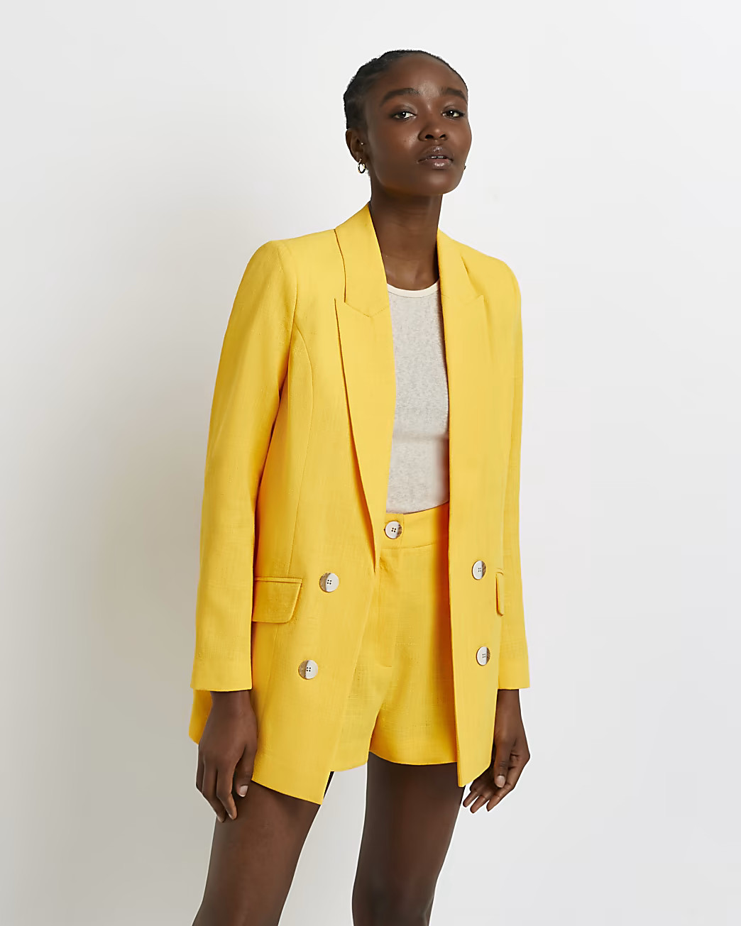 Orange oversized blazer | River Island (UK & IE)