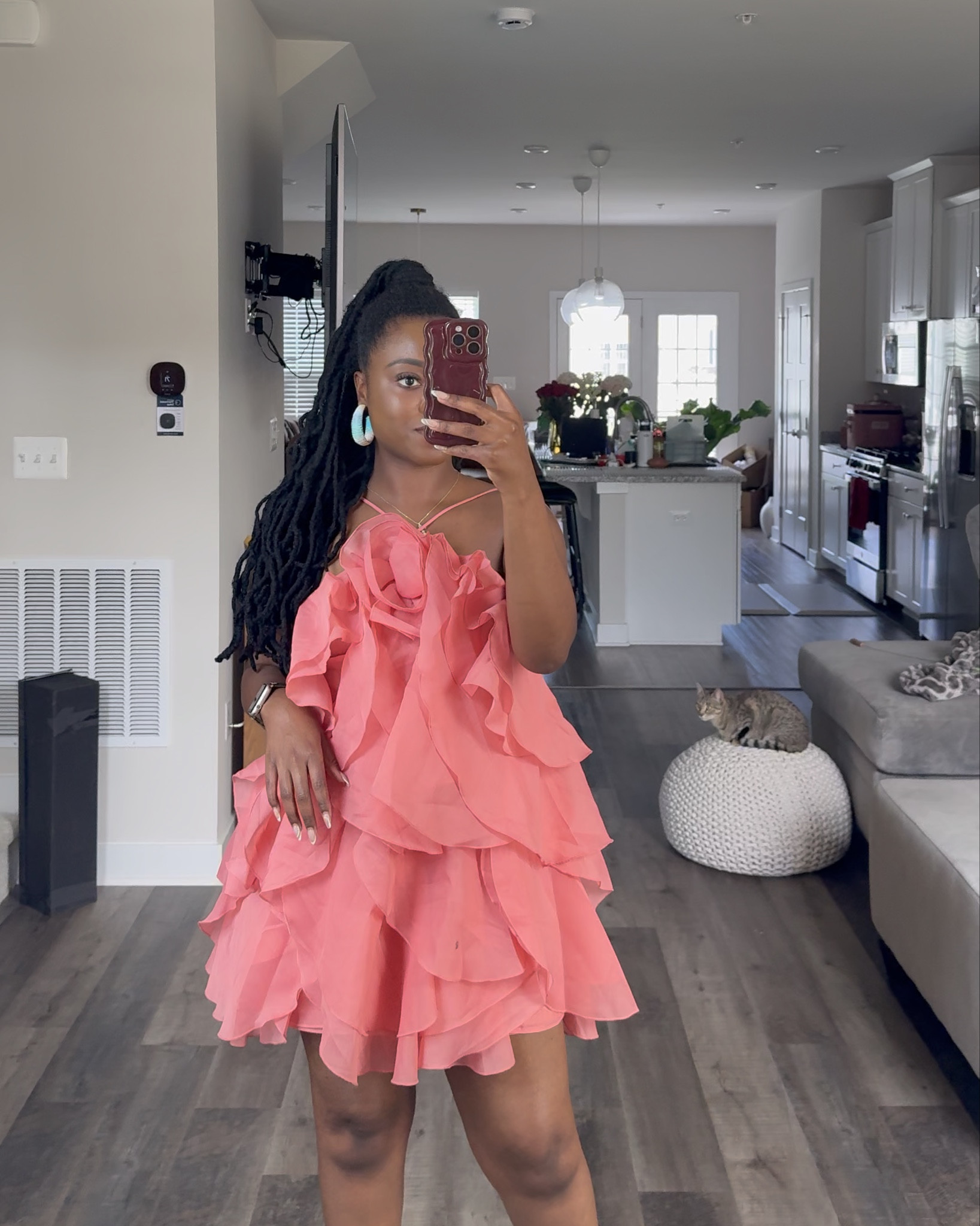 Layers of ruffles, layers of confidence 💖✨#LTKfinds #OOTD

Dress: Aje
Shoes: Steve Madden
Earrings: Shein

#LTKStyleTip #LTKNYFW #LTKPetite