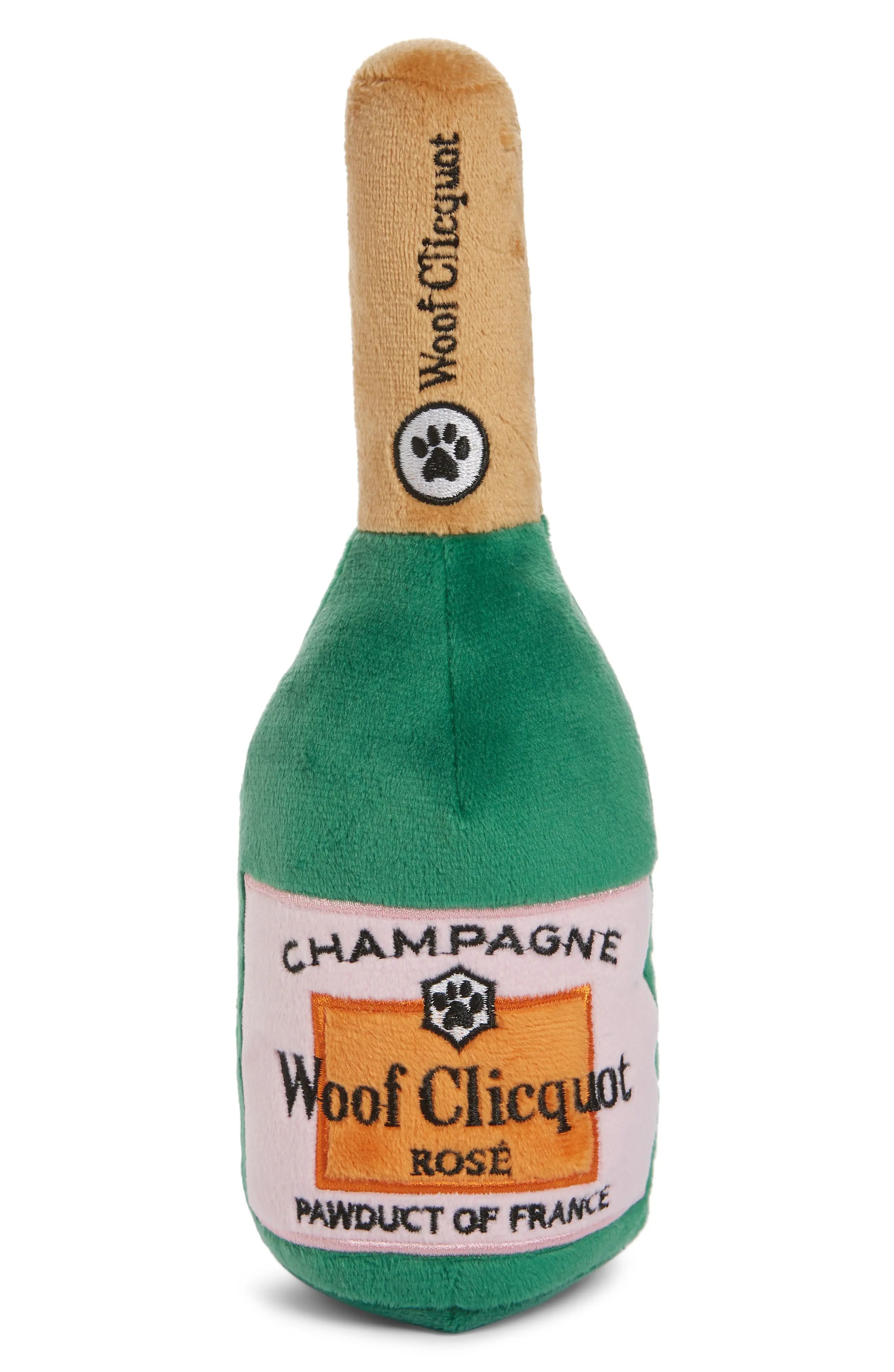 Haute Diggity Dog Woof Clicquot Rose Dog Toy, Size Small - Green | Nordstrom