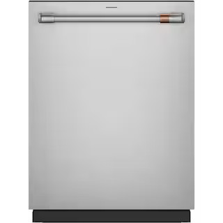 Cafe 24 in. Built-In Top Control Dishwasher in Stainless Steel with Stainless Steel Tub, Sliding ... | The Home Depot
