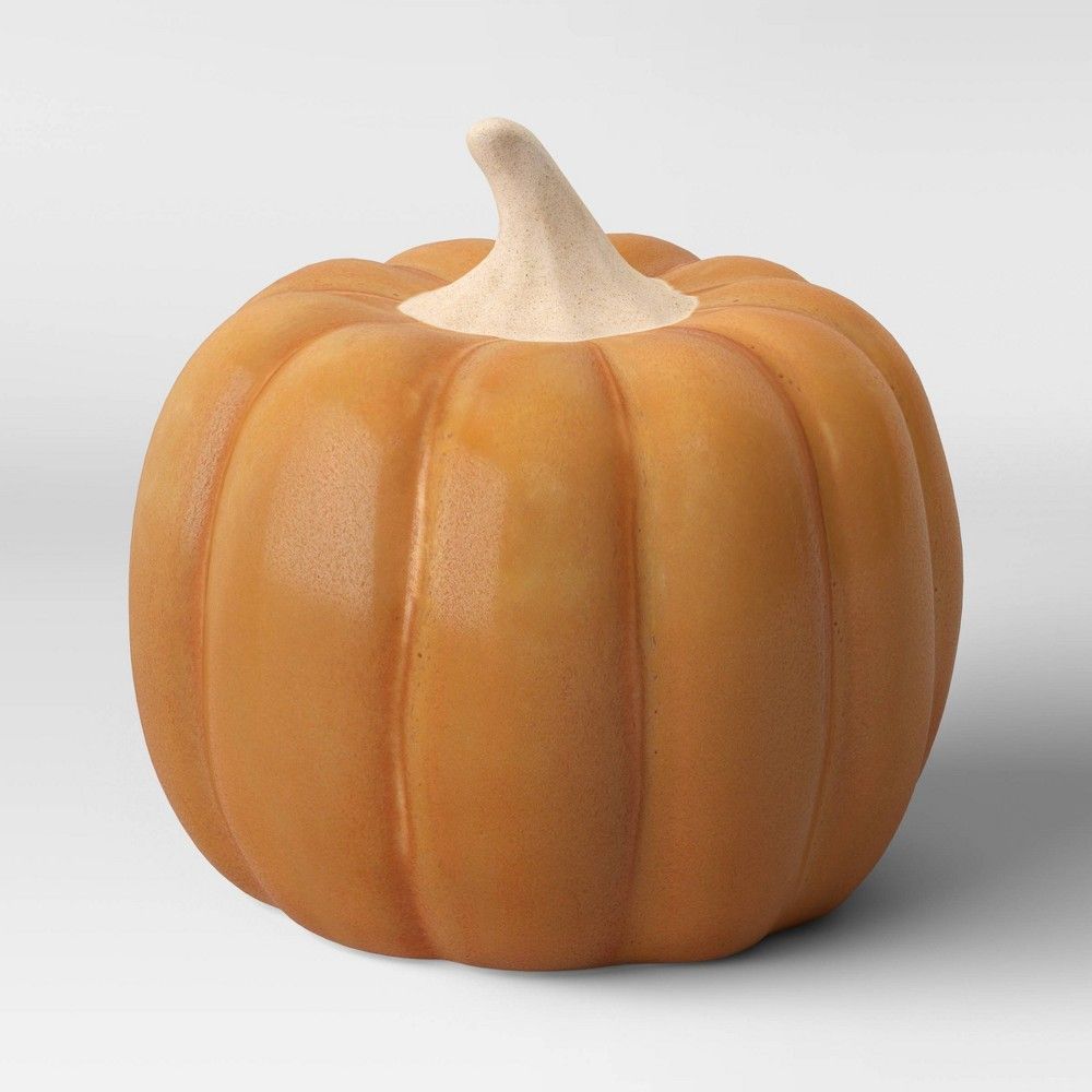 Small Ceramic Pumpkin Honey - Threshold | Target