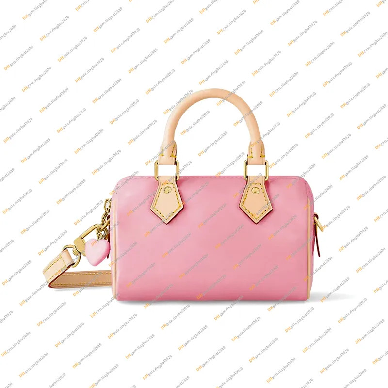 Ladies Fashion Casual Designe Luxury SP NANO Boston Patent Leather Bag Crossbody Shoulder Bag Mes... | DHGate