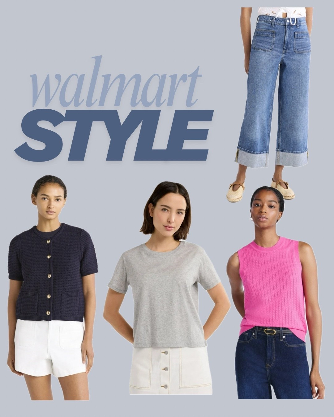 ✨ Chic finds, Walmart prices. ✨ These new arrivals are giving elevated basics you can mix, match, and wear on repeat. From the perfect wide-leg denim to polished knits and easy tees, these pieces are proof that style doesn’t have to break the bank. 🛒

Tap to shop your favorites and refresh your closet for less! 💙



#LTKStyleTip #LTKFindsUnder50