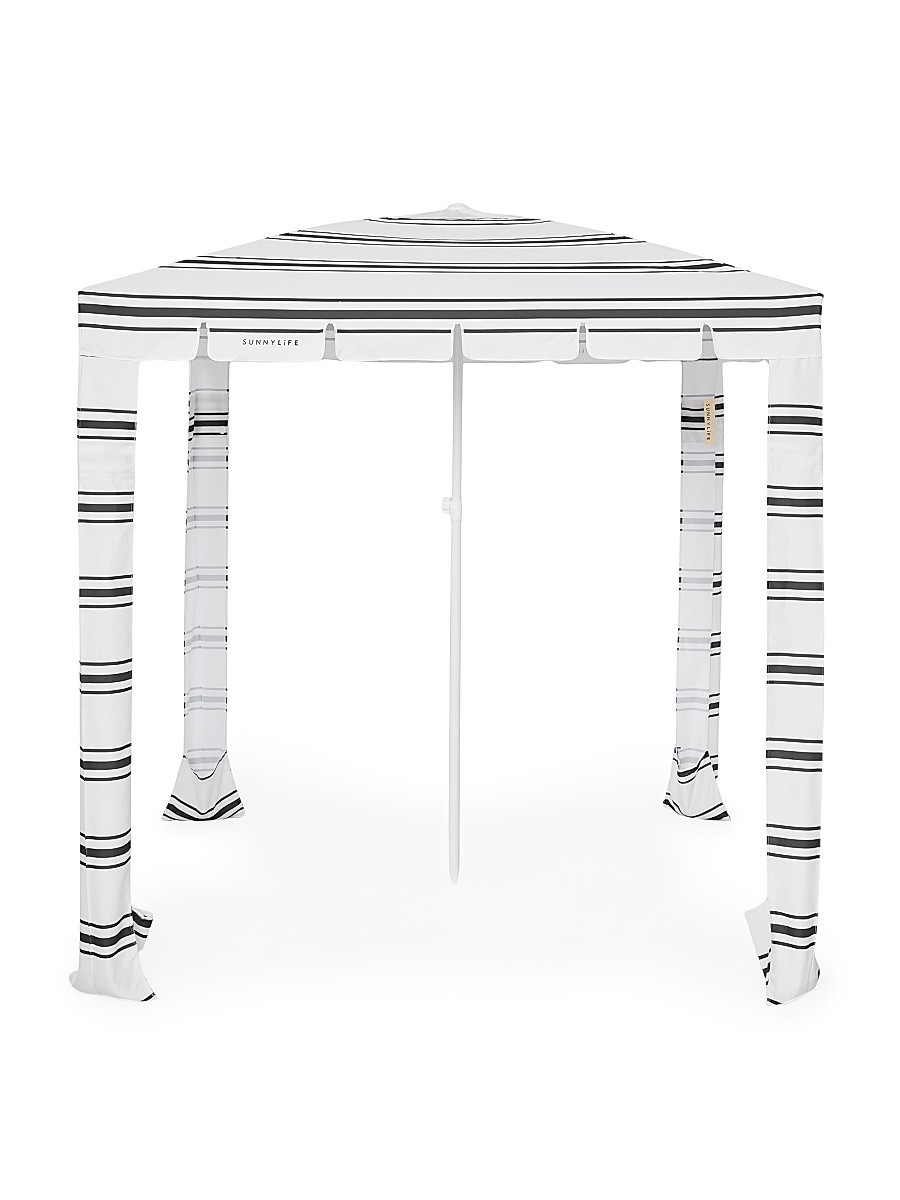 Shade For Days Beach Cabana - Black White | Saks Fifth Avenue