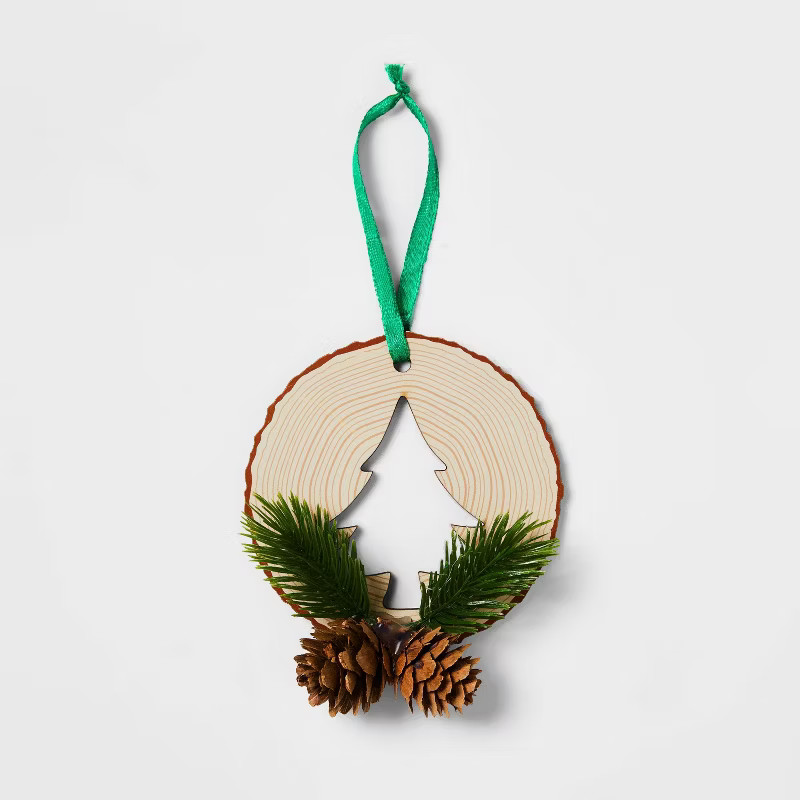Tree in Wood Gift Topper - Wondershop™ | Target