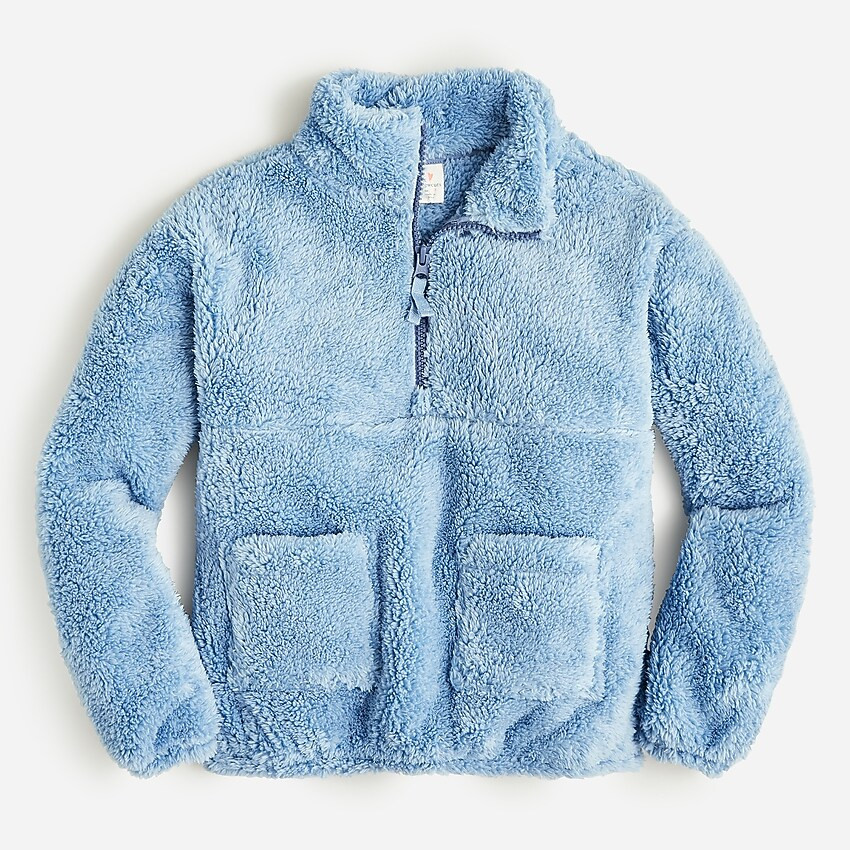 Sherpa half-zip pullover | J. Crew US