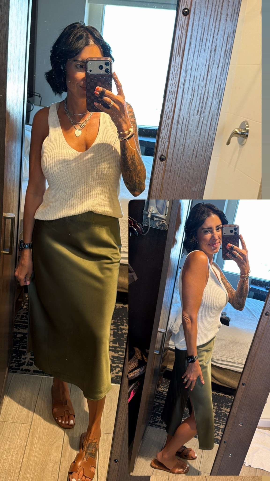The cutest classiest skirt that will transition into fall and Dave @Fitory shoes always!!

#LTKdayinmylife #LTKmomlife #LTKootd