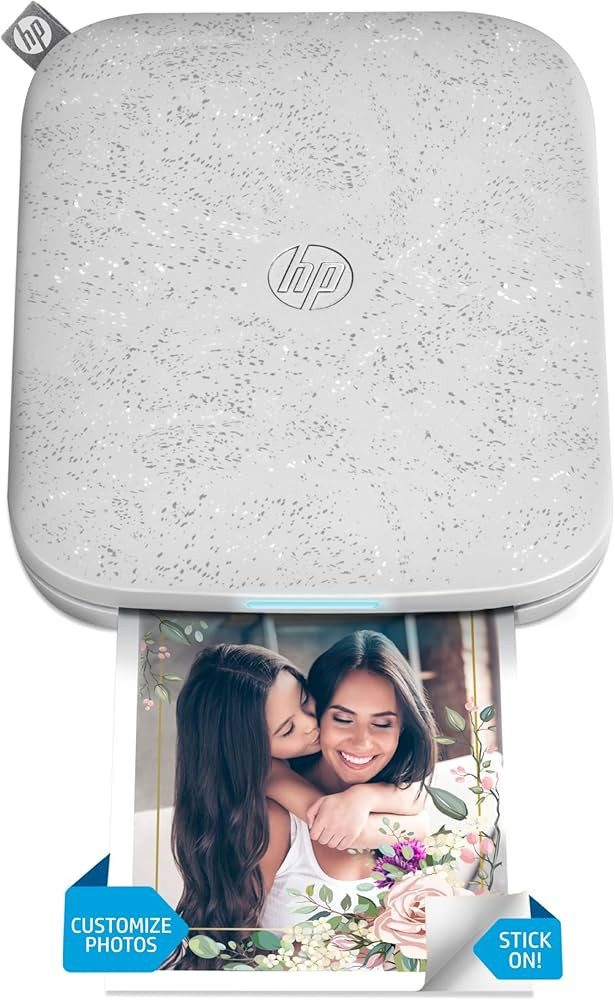 HP Sprocket 3x4" Instant Smartphone Photo Printer - Portable Color Wireless Mobile Printer - Zink... | Amazon (US)