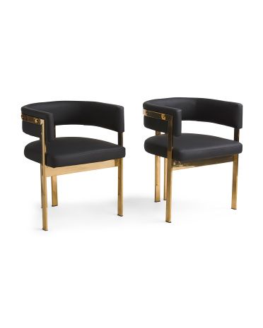 Set Of 2 Modern Dining Chairs | TJ Maxx