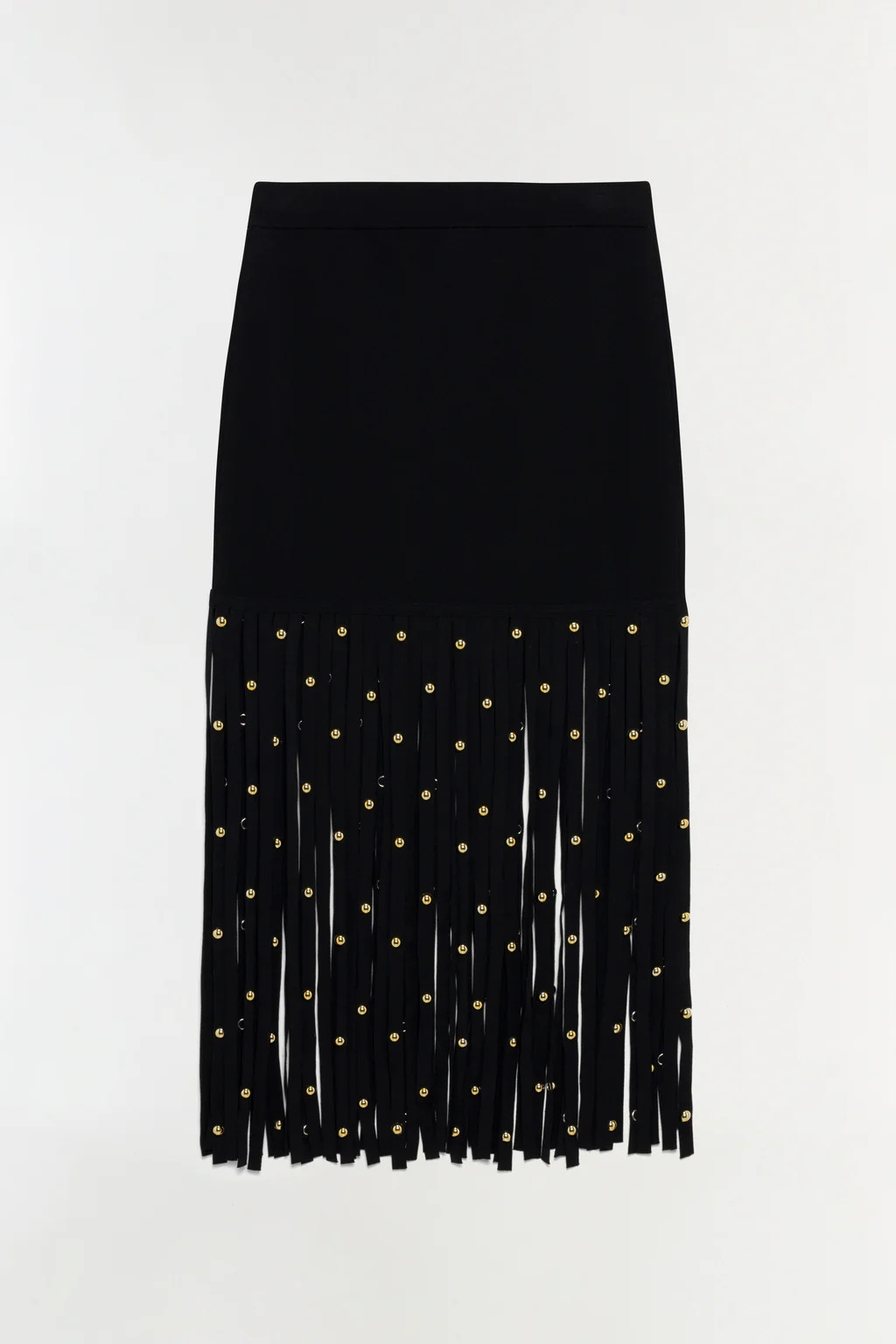 Melva Knit Embellished Midi Skirt | Simkhai
