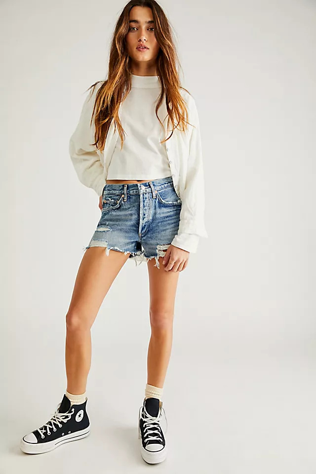 AGOLDE Parker Shorts | Free People (Global - UK&FR Excluded)