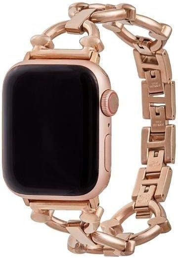 Goldenerre Classic Link Bracelet, compatible with the Apple Watch (Rose Gold 38mm/40mm) | Amazon (US)
