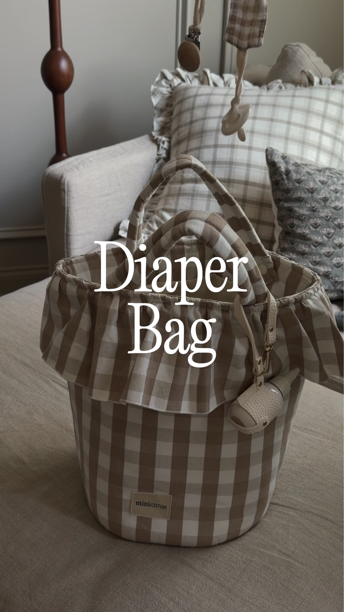Diaper bag supplies! Basket is from Minicotton

#LTKTravel #LTKmomlife #LTKBaby
