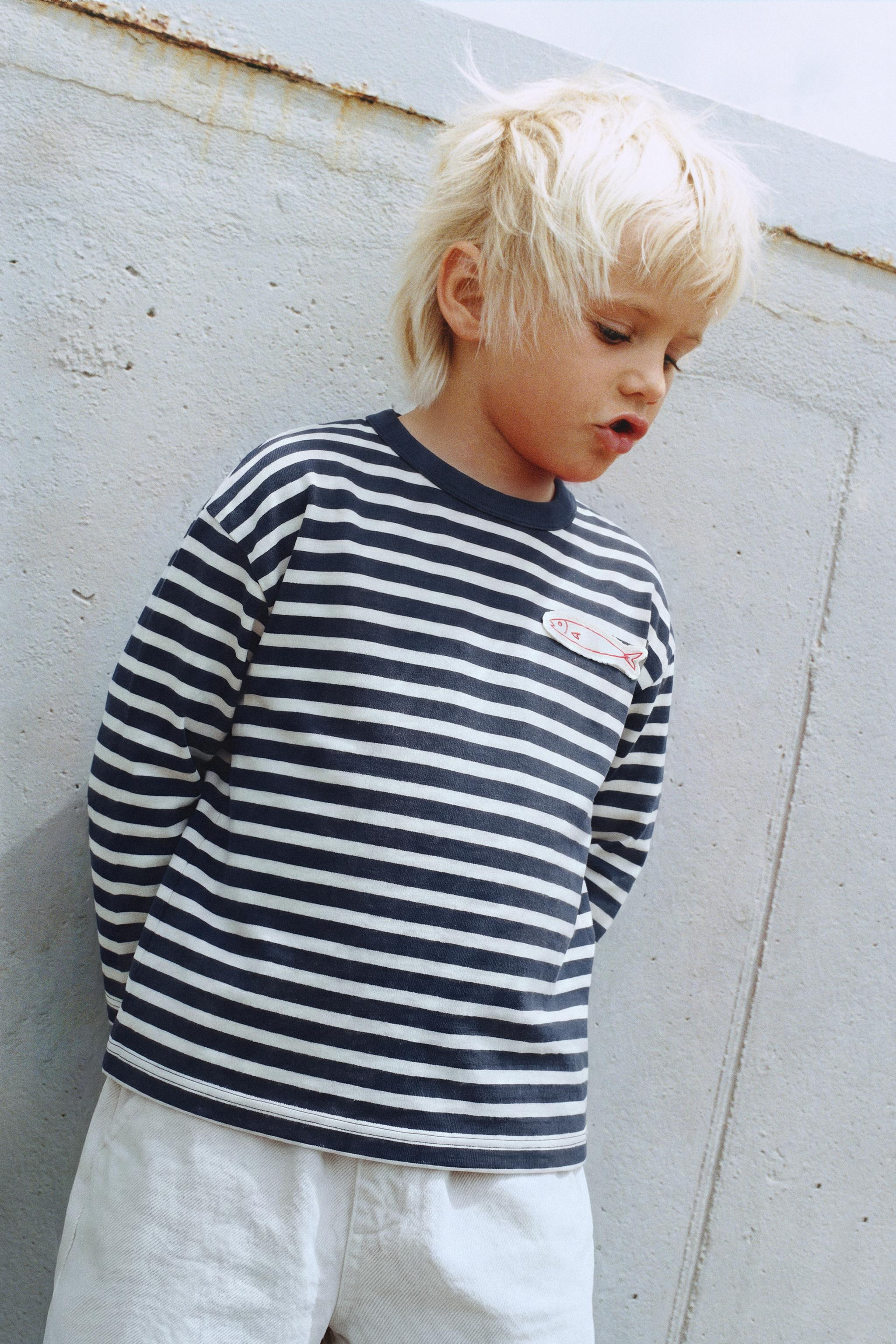 SARDINE STRIPED T-SHIRT | Zara US