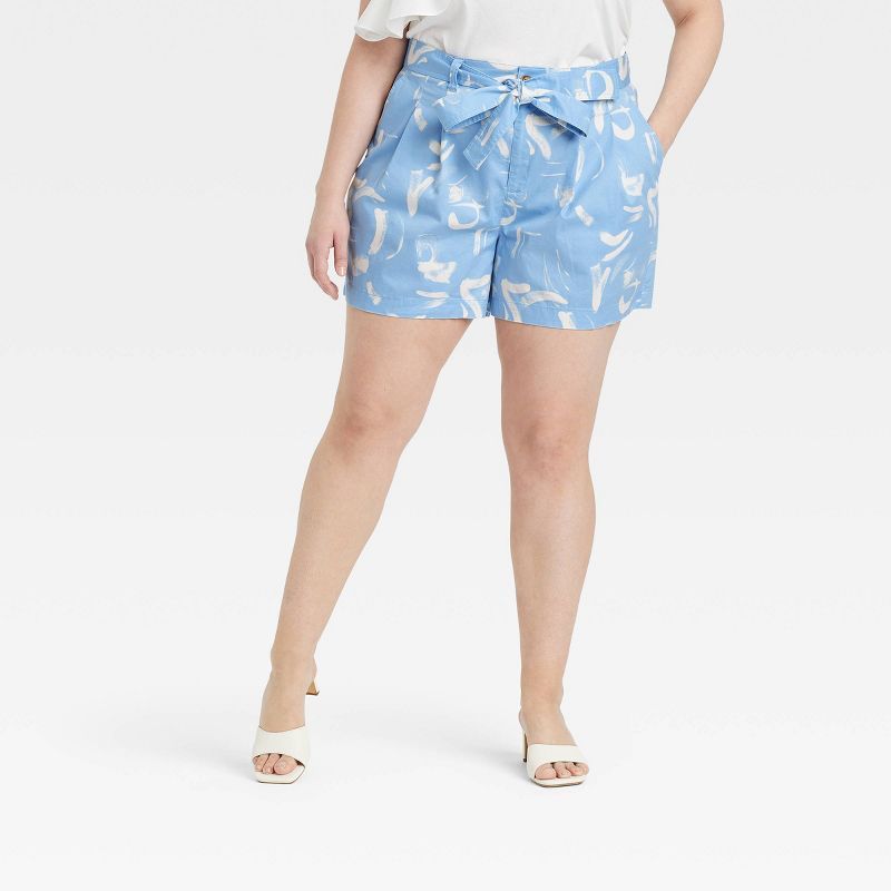 Women's High-Rise Pleat Front Shorts - A New Day™ | Target