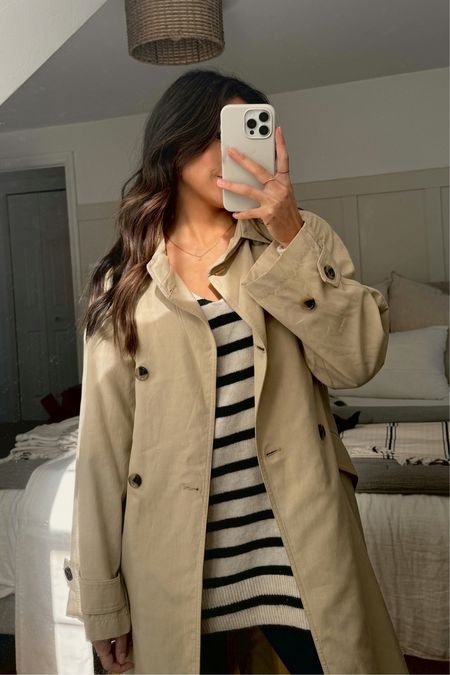 A good trench coat automatically elevates any outfit! I snagged this one from Mango, but linked a handful of similar ones as well! #trenchcoat #mango #springstyle 

#LTKstyletip #LTKfindsunder50 #LTKsalealert