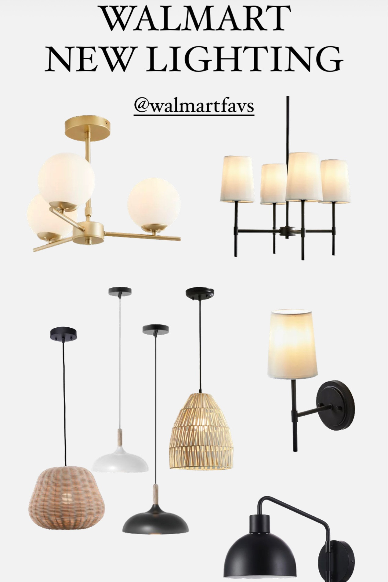 Our favorites lighting fixtures from Better Homes & Gardens at Walmart! 

#LTKFind #LTKhome