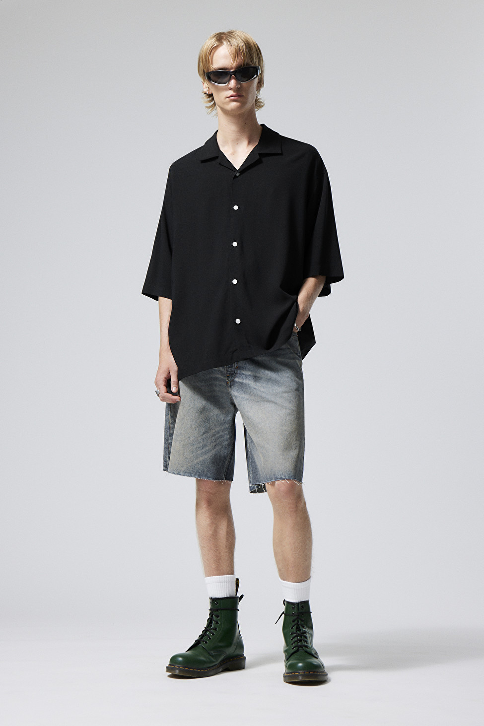 Oversized Resort Short Sleeve Shirt | Weekday