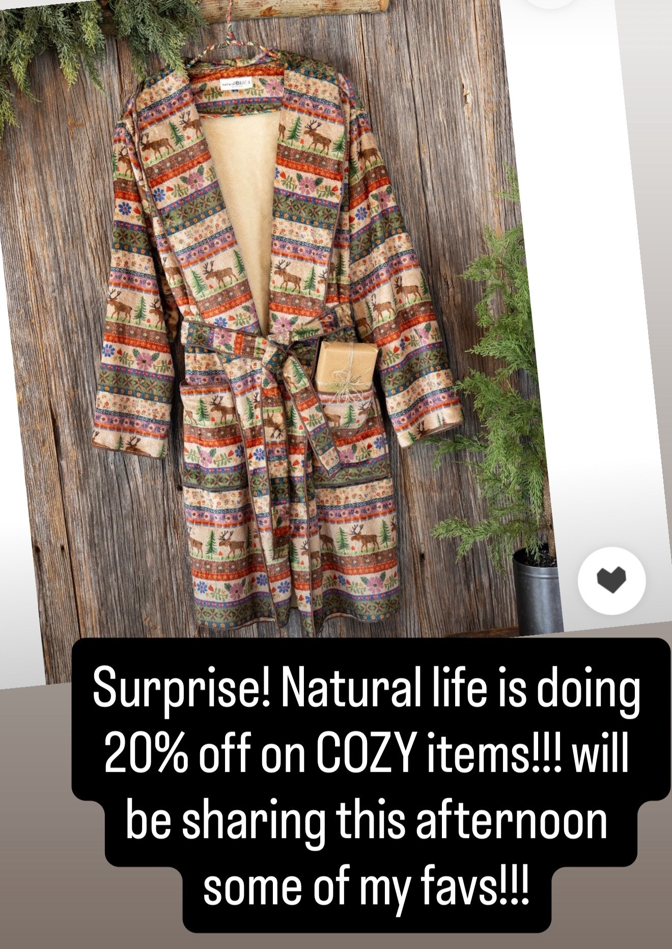 Code is COZY - on select styles