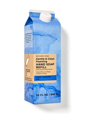Crisp Morning Air


Gentle & Clean Foaming Hand Soap Refill | Bath & Body Works