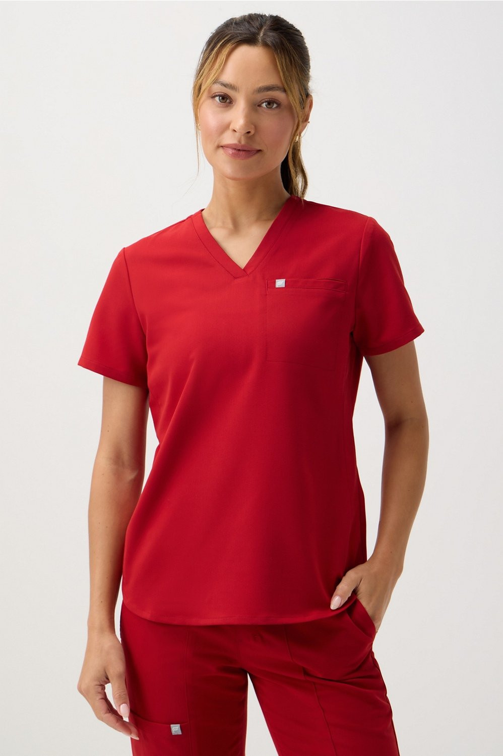 Vital 1-Pocket Scrub Top | Fabletics