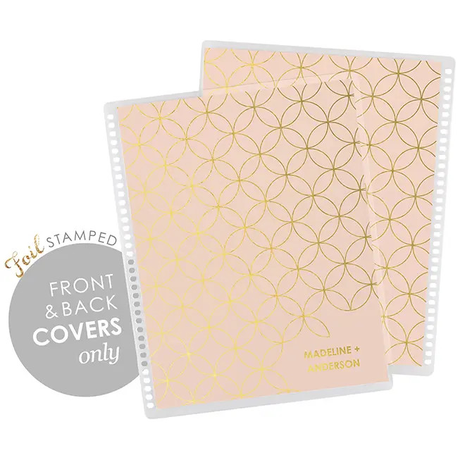 Mid Century Circles Metallic Outline Covers | Erin Condren | Erin Condren