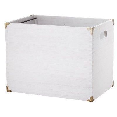 Wood File Sorter White - Threshold™ | Target